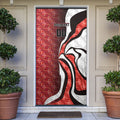 Personalised Sydney Swans Door Cover Trippy Psychedelic Abstract Art Mascot Football Fans