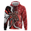 Personalised Sydney Swans Hoodie Trippy Psychedelic Abstract Art Mascot Football Fans