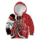 Personalised Sydney Swans Kid Hoodie Trippy Psychedelic Abstract Art Mascot Football Fans
