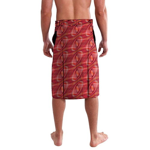 Personalised Sydney Swans Lavalava Trippy Psychedelic Abstract Art Mascot Football Fans