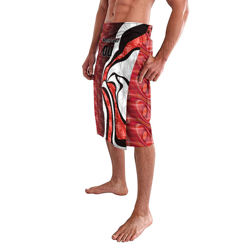 Personalised Sydney Swans Lavalava Trippy Psychedelic Abstract Art Mascot Football Fans
