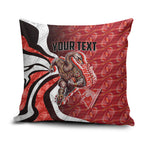 Personalised Sydney Swans Pillow Cover Trippy Psychedelic Abstract Art Mascot Football Fans