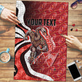 Personalised Sydney Swans Puzzle Trippy Psychedelic Abstract Art Mascot Football Fans