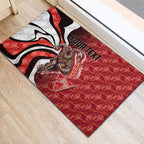 Personalised Sydney Swans Rubber Doormat Trippy Psychedelic Abstract Art Mascot Football Fans