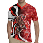 Personalised Sydney Swans Rugby Jersey Trippy Psychedelic Abstract Art Mascot Football Fans