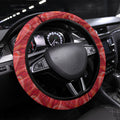 Sydney Swans Steering Wheel Cover Trippy Psychedelic Abstract Art Mascot Football Fans