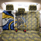 Personalised West Coast Eagles Back Car Seat Cover Trippy Psychedelic Abstract Art Mascot Football Fans
