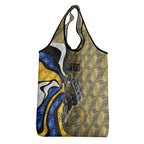 Personalised West Coast Eagles Grocery Bag Trippy Psychedelic Abstract Art Mascot Football Fans
