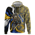 Personalised West Coast Eagles Hoodie Trippy Psychedelic Abstract Art Mascot Football Fans