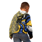 Personalised West Coast Eagles Kid Hoodie Trippy Psychedelic Abstract Art Mascot Football Fans