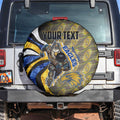 Personalised West Coast Eagles Spare Tire Cover Trippy Psychedelic Abstract Art Mascot Football Fans