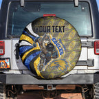 Personalised West Coast Eagles Spare Tire Cover Trippy Psychedelic Abstract Art Mascot Football Fans