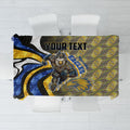 Personalised West Coast Eagles Tablecloth Trippy Psychedelic Abstract Art Mascot Football Fans