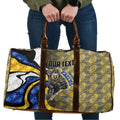Personalised West Coast Eagles Travel Bag Trippy Psychedelic Abstract Art Mascot Football Fans