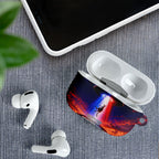 Australia Koala And Kangaroo UFO AirPods Case Sci-Fi Galaxy Opera House And Uluru