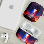 Australia Koala And Kangaroo UFO AirPods Case Sci-Fi Galaxy Opera House And Uluru