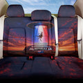 Australia Koala And Kangaroo UFO Back Car Seat Cover Sci-Fi Galaxy Opera House And Uluru