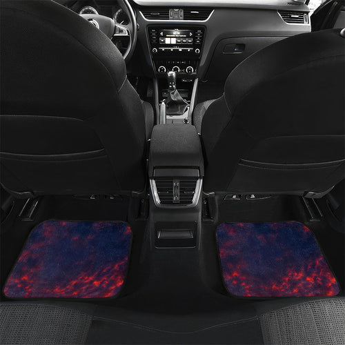 Australia Koala And Kangaroo UFO Car Mats Sci-Fi Galaxy Opera House And Uluru