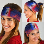 Australia Koala And Kangaroo UFO Neck Gaiter Sci-Fi Galaxy Opera House And Uluru