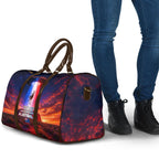 Australia Koala And Kangaroo UFO Travel Bag Sci-Fi Galaxy Opera House And Uluru
