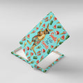 Aussie Christmas Santa Canvas Wall Art Retro Cartoon Summer Holiday Beach - I Ate The Carrots Kangaroo