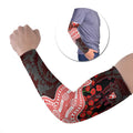 Sydney Swans ANZAC Day Arm Sleeves Indigenous Dot Art with Poppy Flower Tribute