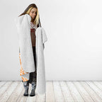 GWS Giants ANZAC Day Hooded Blanket Indigenous Dot Art with Poppy Flower Tribute