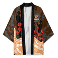 GWS Giants ANZAC Day Kimono Indigenous Dot Art with Poppy Flower Tribute