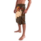 GWS Giants ANZAC Day Lavalava Indigenous Dot Art with Poppy Flower Tribute