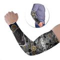 Personalized Collingwood Magpies Arm Sleeves Aboriginal Dot Painting Graffiti Style