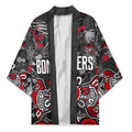 Personalized Essendon Bombers Kimono Aboriginal Dot Painting Graffiti Style