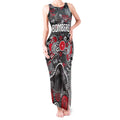 Personalized Essendon Bombers Tank Maxi Dress Aboriginal Dot Painting Graffiti Style