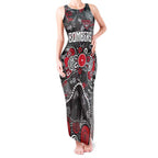 Personalized Essendon Bombers Tank Maxi Dress Aboriginal Dot Painting Graffiti Style