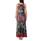 Personalized Essendon Bombers Tank Maxi Dress Aboriginal Dot Painting Graffiti Style