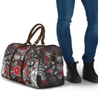 Personalized Essendon Bombers Travel Bag Aboriginal Dot Painting Graffiti Style