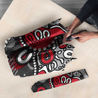 Personalized Essendon Bombers Umbrella Aboriginal Dot Painting Graffiti Style