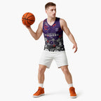 Personalized Fremantle Dockers Basketball Jersey Aboriginal Dot Painting Graffiti Style