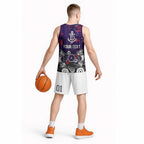 Personalized Fremantle Dockers Basketball Jersey Aboriginal Dot Painting Graffiti Style