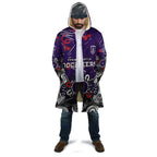 Personalized Fremantle Dockers Cloak Aboriginal Dot Painting Graffiti Style