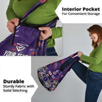 Personalized Fremantle Dockers Grocery Bag Aboriginal Dot Painting Graffiti Style