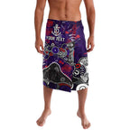 Personalized Fremantle Dockers Lavalava Aboriginal Dot Painting Graffiti Style
