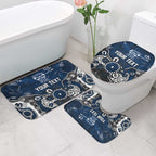 Personalized Geelong Cats Bathroom Set Aboriginal Dot Painting Graffiti Style