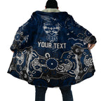 Personalized Geelong Cats Cloak Aboriginal Dot Painting Graffiti Style