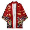 Personalized Gold Coast Suns Kimono Aboriginal Dot Painting Graffiti Style
