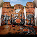 Personalized Greater Western Sydney Giants Back Car Seat Cover Aboriginal Dot Painting Graffiti Style
