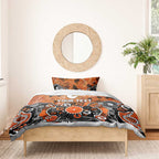 Personalized Greater Western Sydney Giants Bedding Set Aboriginal Dot Painting Graffiti Style