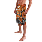 Personalized Greater Western Sydney Giants Lavalava Aboriginal Dot Painting Graffiti Style