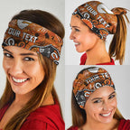 Personalized Greater Western Sydney Giants Neck Gaiter Aboriginal Dot Painting Graffiti Style