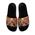 Personalized Greater Western Sydney Giants Slide Sandals Aboriginal Dot Painting Graffiti Style
