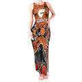 Personalized Greater Western Sydney Giants Tank Maxi Dress Aboriginal Dot Painting Graffiti Style